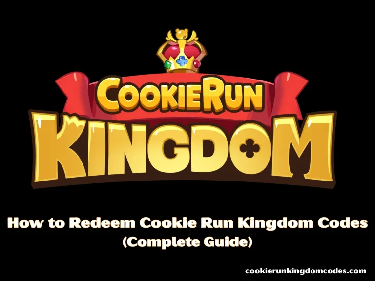 How to Redeem Cookie Run Kingdom Codes